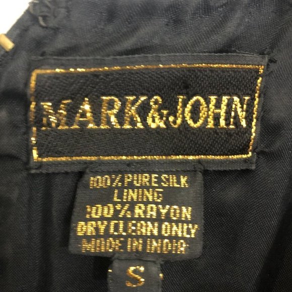 Womens Black and Sequins Gown/Dress. Size Small - Picture 10 of 12